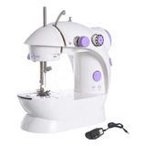 Mini Máquina Costura Excelente Reta Lanmax Bivolt C/ Luz Led