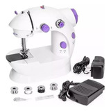 Mini Máquina De Costura Reta Portátil Cor Branco 110/220 