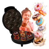 Mini Máquina De Fazer Donuts Rosquinhas 7 Furos 110v