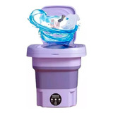 Mini Máquina De Lavar 11l Roxo - Para Dormitórios E Kitnets