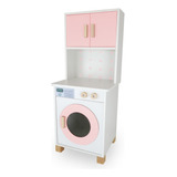 Mini Máquina De Lavar Lavanderia Infantil