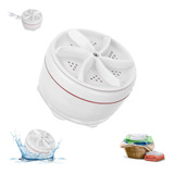 Mini Máquina De Lavar Roupas Panos No Balde Usb Portátil 1kg