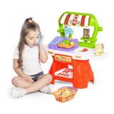 Mini Market Mercado Infantil C/ Acessórios Tateti Calesita