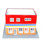 Mini Mercado Na Escala Ho Para Maquete De Ferromodelismo