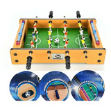 Mini Mesa Pebolim Totó Brinquedo Futebol Super Craque Jogo