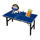 Mini Mesa Ping Pong 1003 Klopf + Kit 5055 + Kit 6 Bol. L.