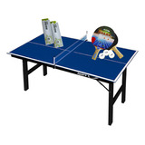 Mini Mesa Ping Pong 1003 Klopf + Kit 5055 + Kit 6 Bol.