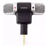 Mini Microfone Estéreo Câmera Celular P2
