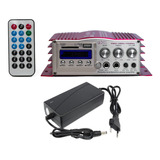 Mini Modulo Amplificador Karaoke Bt-308 Bluetooth Mp3 Sd Usb