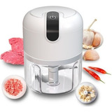 Mini Moedor Elétrico Alho Cebola Sem Fio Usb Processador