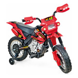 Mini Motinha Eltrica Infantil Motocross Para Crianas Voltagem Do Carregador 110v 220v Cor Vermelha Homeplay 244