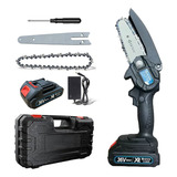 Mini Motosserra Eletrica 36v Leve E Portátil With Bateria 