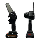 Mini Motosserra Sem Fio Portátil De Mão A Bateria