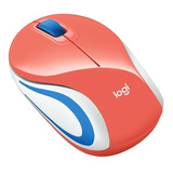 Mini Mouse Logitech M187 Wireless Sem