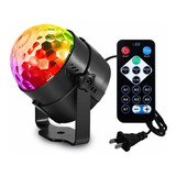 Mini Movendo Led 6w Rgb Bola Maluca Luz Para Festa