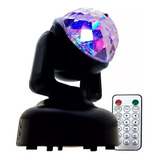 Mini Moving Head Led 6w Rgb