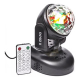 Mini Moving Led Rgb Bola Maluca Sensor De Som Luz Festa