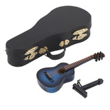 Mini Ornamentos Musicais Para Guitarra Em Madeira Em Miniatu