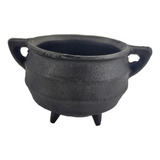 Mini Panela Tripé 100ml Em Ferro Fundido,caldeirão De Bruxa 
