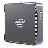 Mini Pc Intel Mini Pc Gk3v Com Windows 11 Pro, Celeron N5095 2,7ghz, Placa Gráfica Intel Uhd Graphics 600, Memória Ram De 8gb E Capacidade De Armazenamento De 128gb Cor Cinza