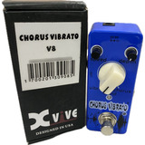 Mini Pedal Guitarra Chorus Vibrato V8