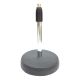 Mini Pedestal Reto Mesa,bumbos,microfone-base De Ferro G