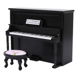 Mini Piano Vertical 1:12 Doll House