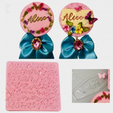 Mini Placa De Acrilico Completa Com Marcador Fé