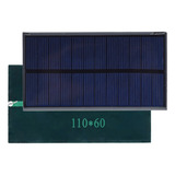 Mini Placa Painel Célula Solar Fotovoltaica 6v 160ma 0,96w