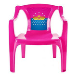 Mini Poltrona Infantil Plástica - 42cm X 30cm X 51cm