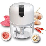Mini Processador Alimentos Moedor Elétrico Alho S/fio 250ml