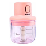 Mini Processador Alimentos Recarregável Usb Triturador 250ml