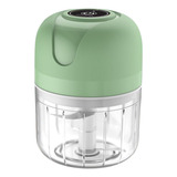 Mini Processador De Alimentos Moedor Elétrico De Alho S/ Fio Cor Sortidos 110v/220v