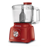 Mini Processador Mondial Mp-16-r Turbo Pratic Vermelho 300w