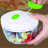 Mini Processador Triturador Alimentos Picador Alho Manual