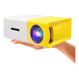 Mini Projetor Led Yg-300 Portátil Full Hd 600 Lumens Usb Hdm