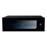 Mini Rack Parede 3u X 350mm Preto Rede Lan Utp + 1 Bandeja