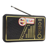 Mini Rádio Bolso Recarregável Bluetooth Solar