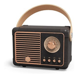 Mini Rádio Fm Vintage Decorativo Portátil