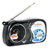 Mini Rádio Relogio Am Fm Portátil Bolso Pilha Cadeia 