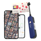 Mini Rastreador P/ Moto Elétrica E Explosão + Chip M2m E App