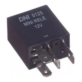 Mini Relé Auxiliar Automotivo Dni 0125 40a 12v Universal