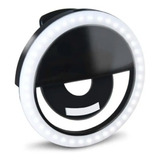Mini Selfie Ring Light Flash Celular