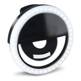 Mini Selfie Ring Light Flash Celular