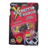 Mini Skate De Dedo Amarelo - Extremo E Radical - Dtc
