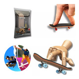 Mini Skate De Dedo De Madeira Profissional C/ Chave 2 Unidad