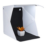 Mini Studio Estudio Fotográfico Fotografia Tenda Box Com Led Portatil Dobravel