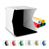 Mini Studio Fotográfico Com 6 Fundos T-photo Box 23cm