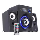 Mini System Caixa De Som Bluetooth Usb Sd Led Fm 16w
