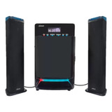 Mini System Caixa Som Bluetooth Rgb 1000w Fm Usb Aux Sd Pc